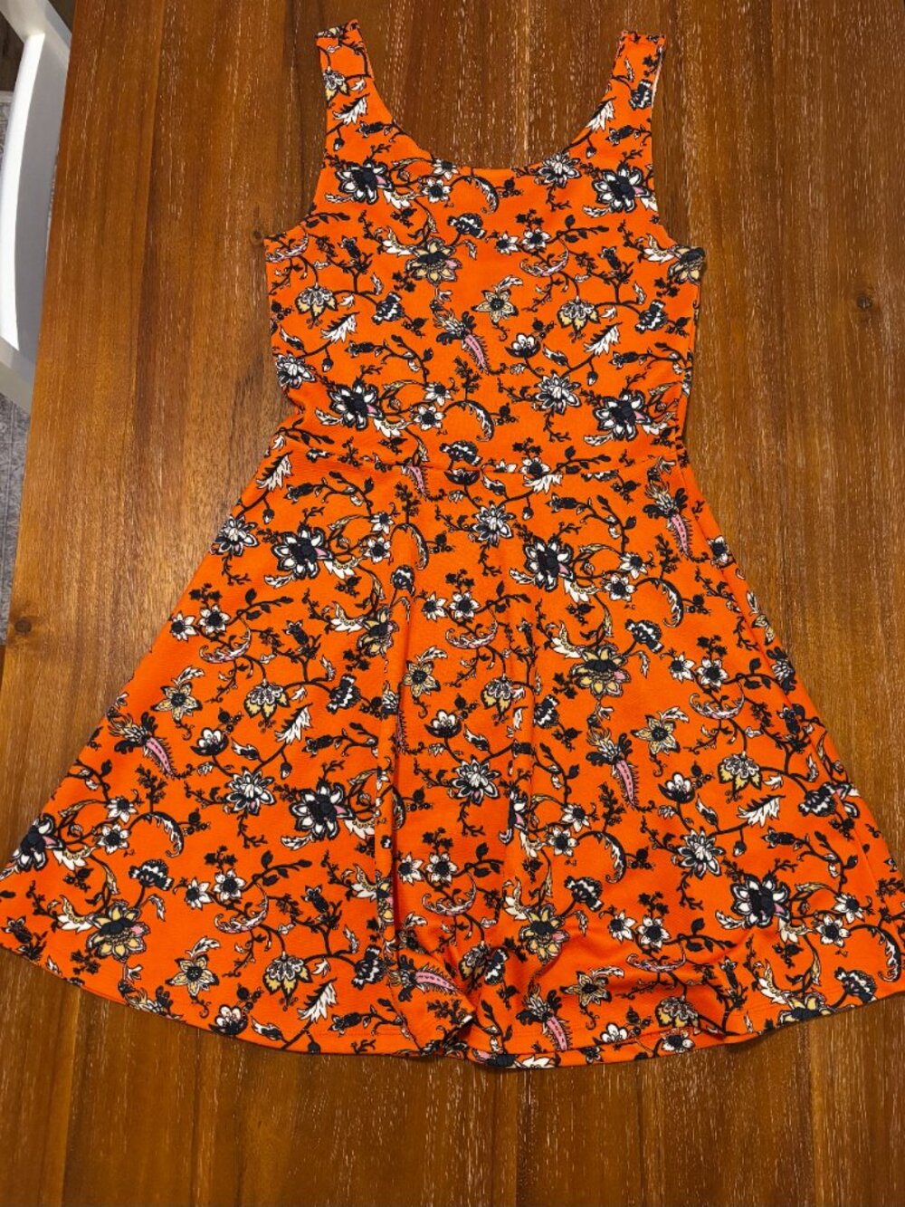 H&M Dress Lot (Orange Size 6, Blue and White Stripes Size 6, Green Lace Size 8) - Picture 10 of 13
